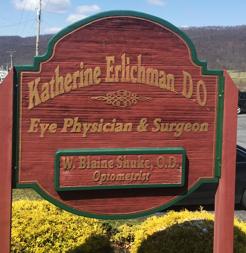 Office Sign - Pennwood Ophthalmic Associates, PC in Everett, PA