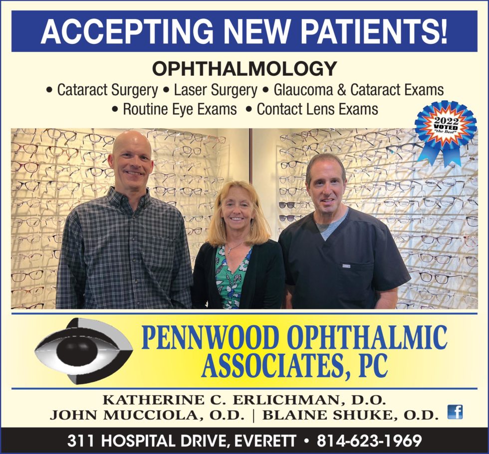 Eye Doctor in Everett, PA Pennwood Ophthalmic Associates, PC