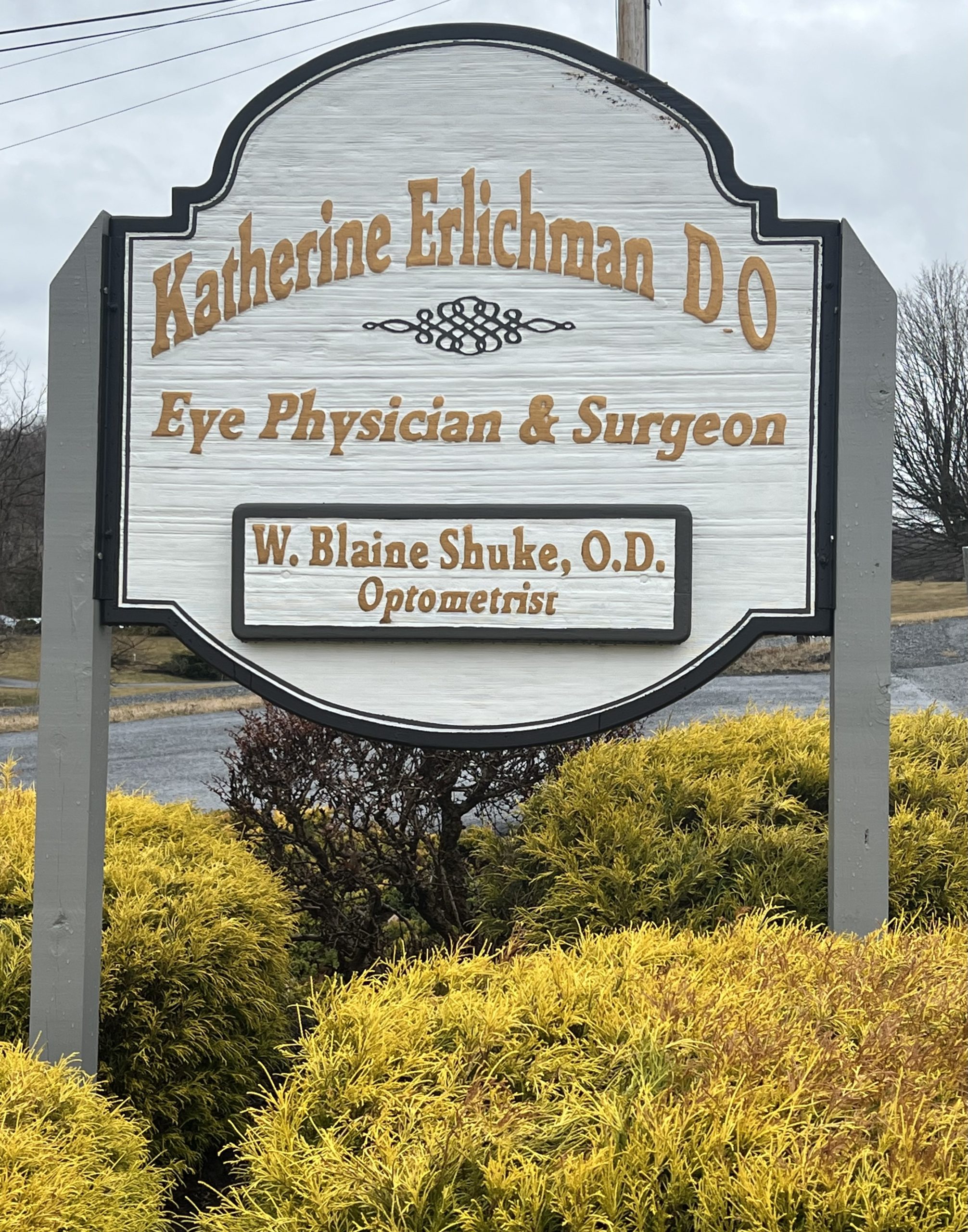 Office Sign - Pennwood Ophthalmic Associates, PC in Everett, PA